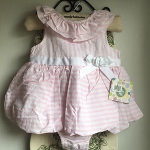 NWT Little Me Dress 6M